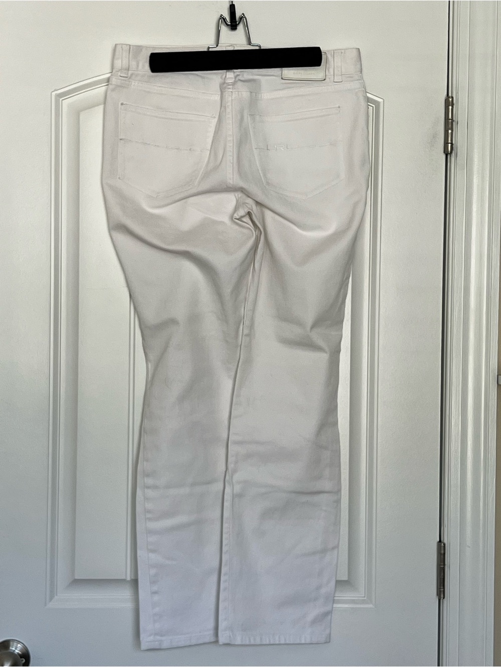Ralph Lauren Green Label Classic Straight‎ White Jeans Size 6 - Picture 2 of 14